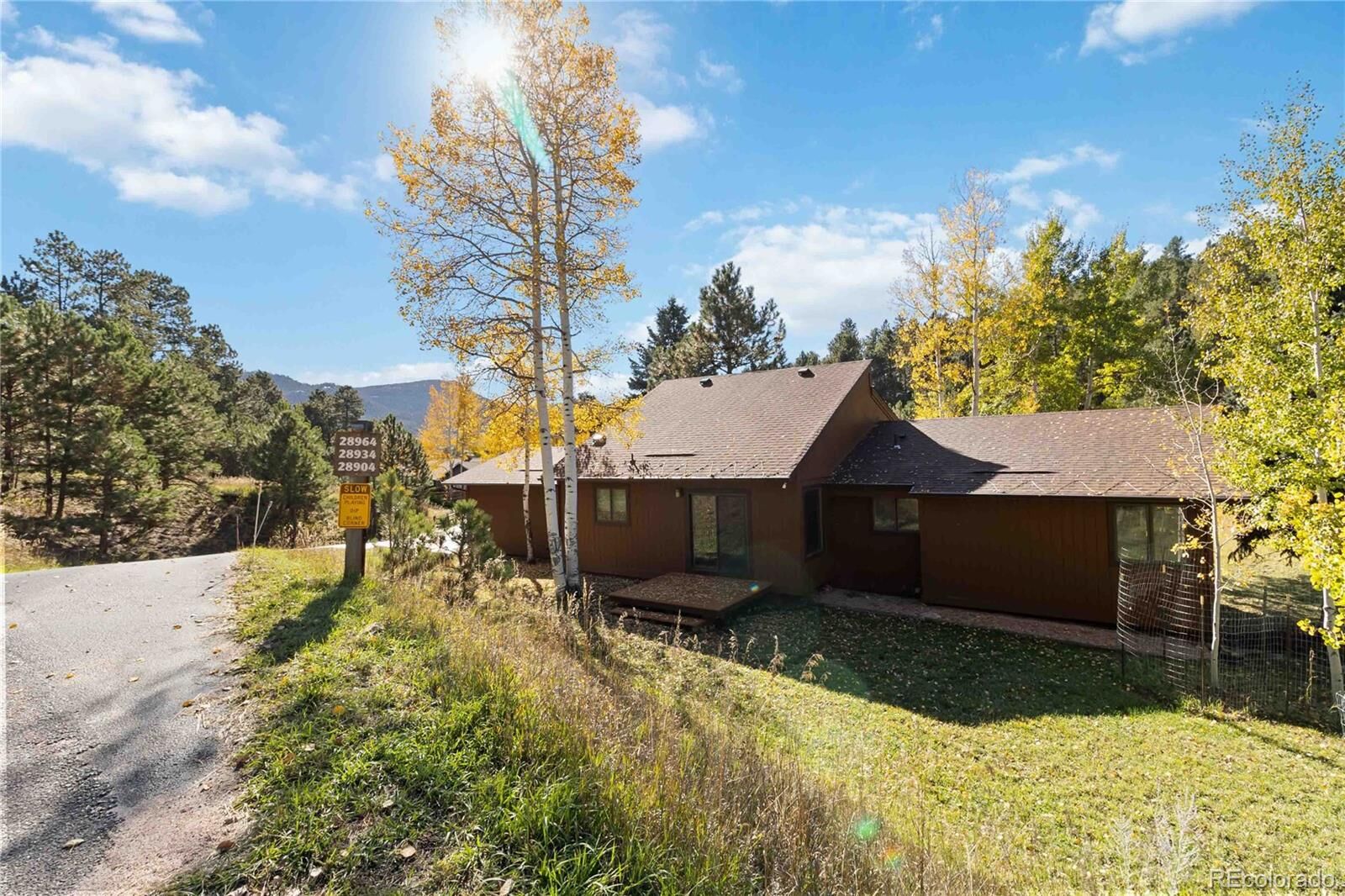 Property Photo:  28964 Western Drive  CO 80439 