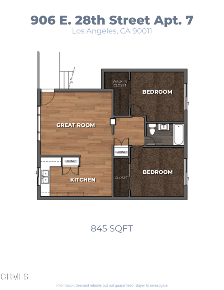 Property Photo:  906 E 28th Street Apt 7  CA 90011