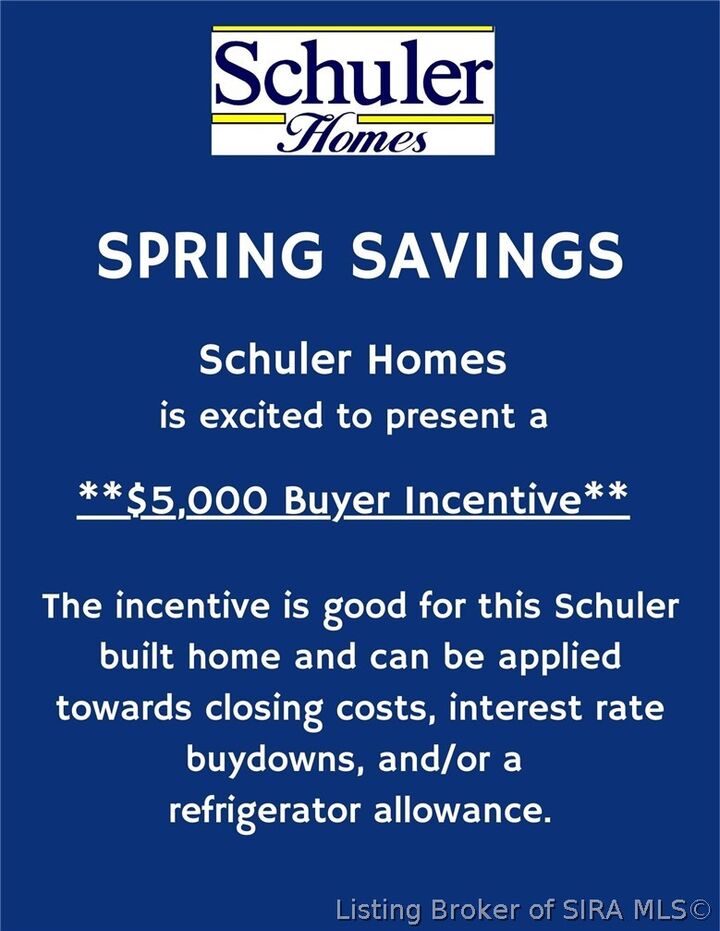 Property Photo:  2616 Vineyard Way Lot 231  IN 47143 