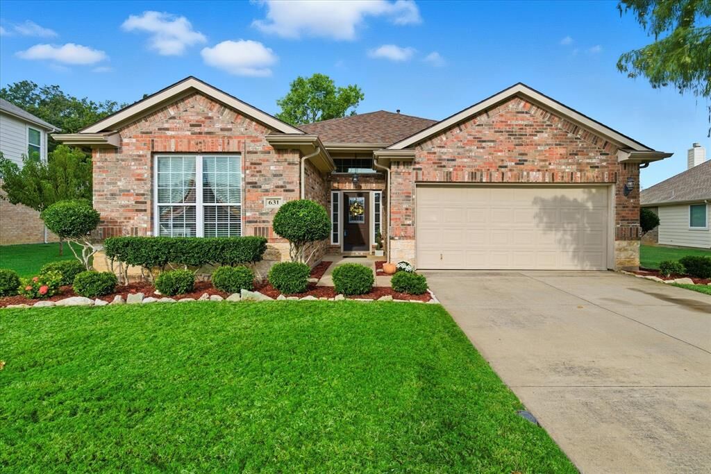 Property Photo: 631 Grayson Lane TX 75065