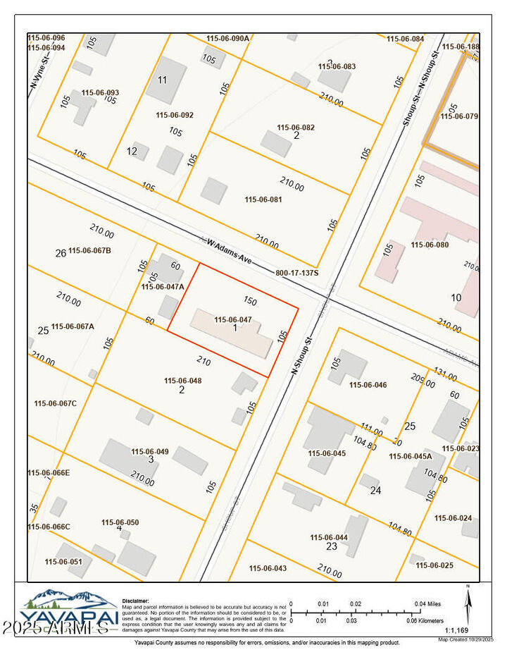 Property Photo: 1701 W Adams Avenue 1 AZ 86305