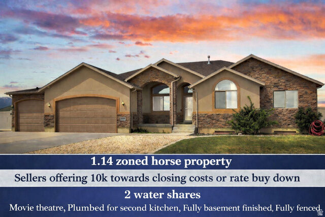 Property Photo:  428 Saddle Rd  UT 84029 