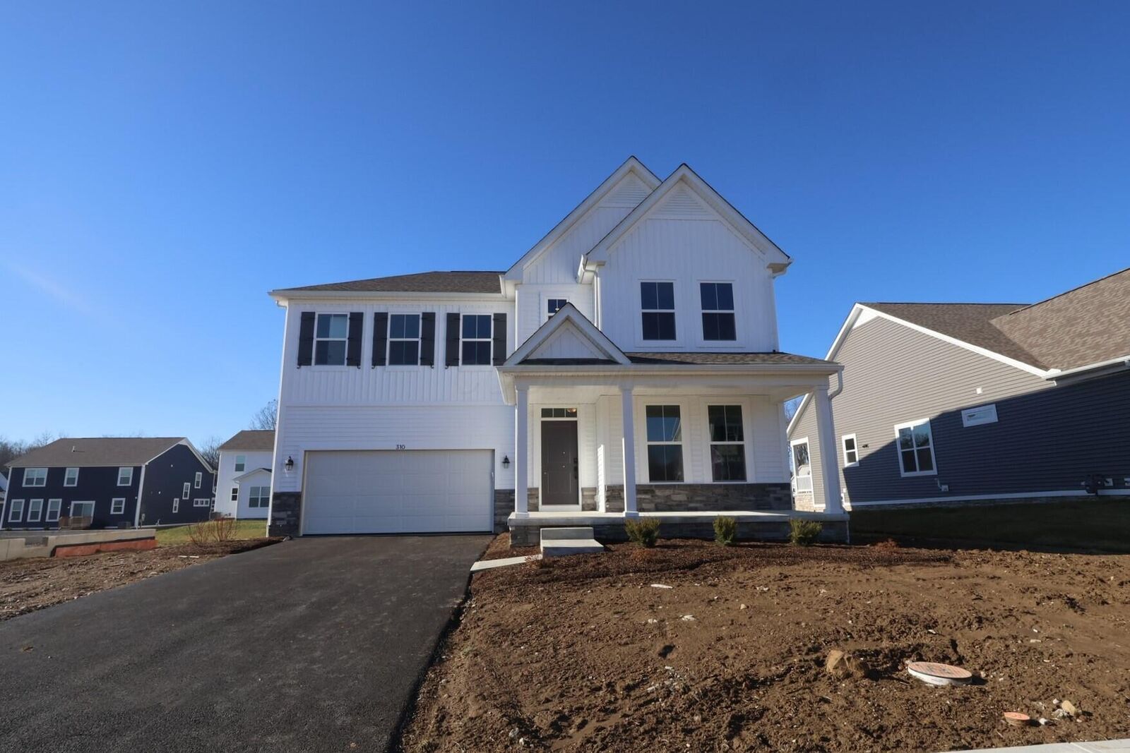 Property Photo:  310 Reign Way  OH 43062 