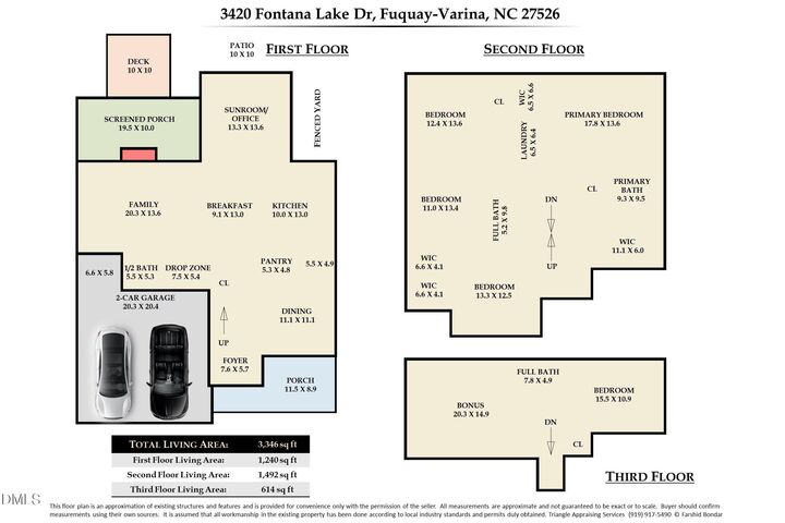 Property Photo:  3420 Fontana Lake Drive  NC 27526 