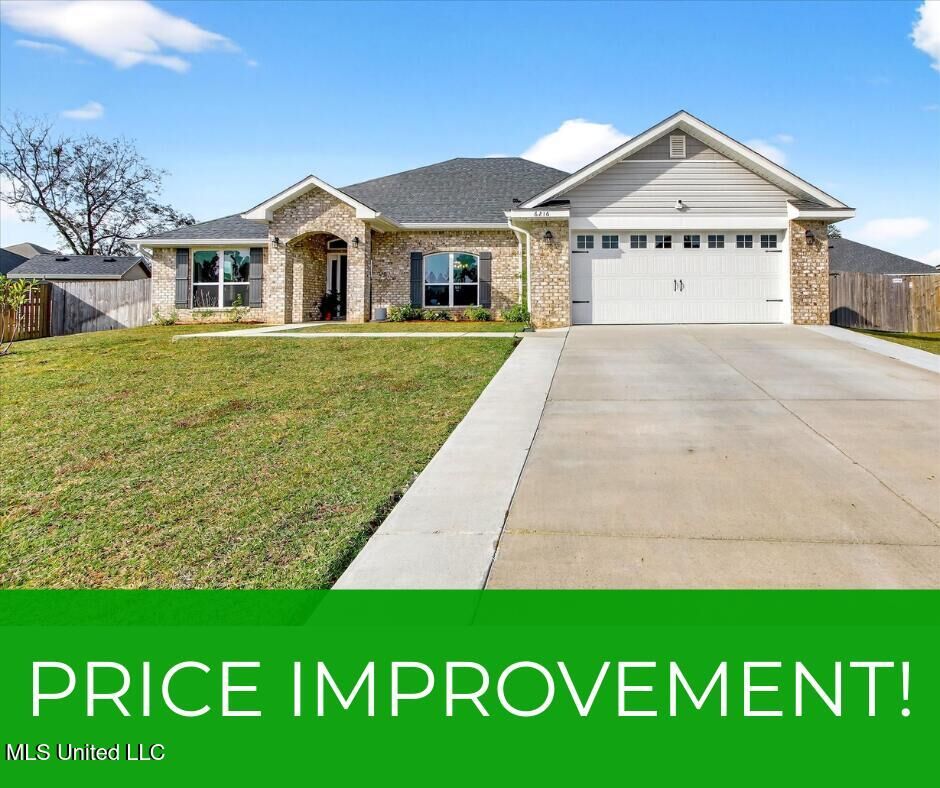 Property Photo:  6216 Saphire Lane  MS 39532 