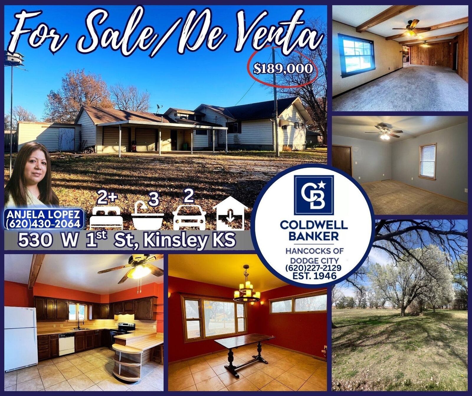 Property Photo: 530 W 1st St KS 67547