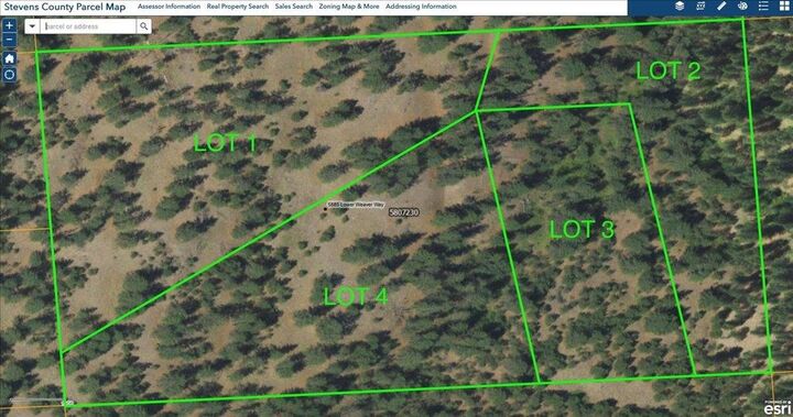 Property Photo:  Nka Lower Weaver Way Lot 4 Of Lot 7  WA 99006 