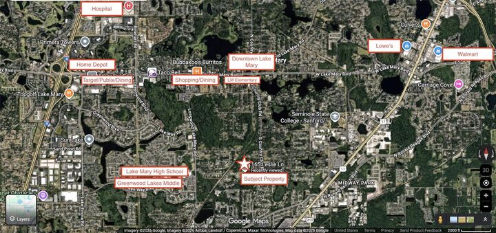 Property Photo:  165 Leslie Lane  FL 32746 