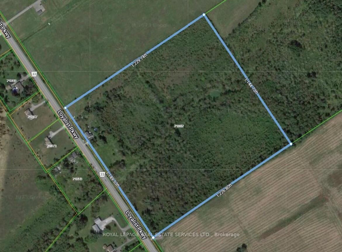 Property Photo: 21062 Loyalist Parkway ON K0K 1L0