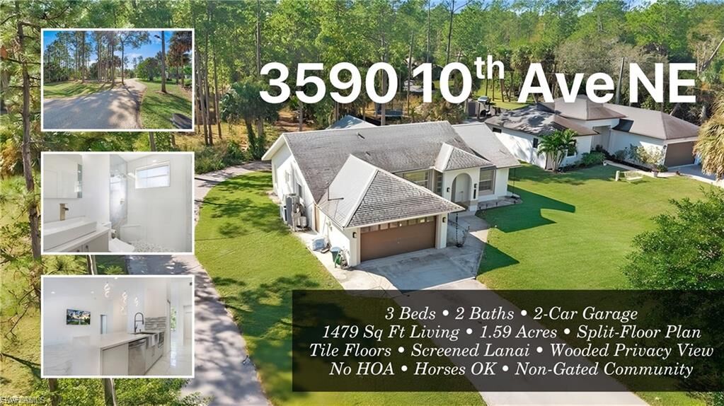 Property Photo:  3590 10th Ave NE  FL 34120 