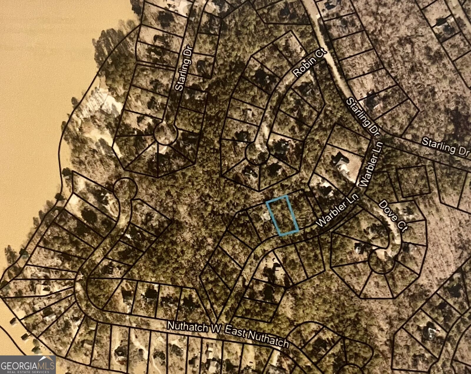 Property Photo:  0 Warbler Lane Lot 59  GA 31064 