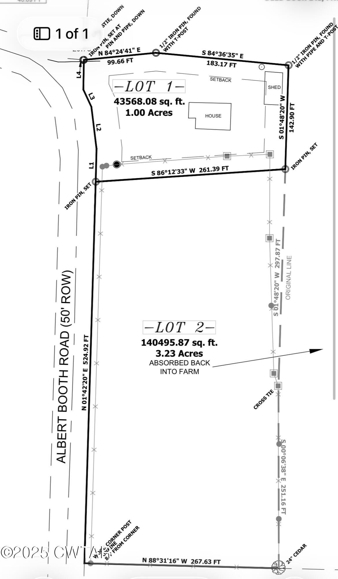 Property Photo:  00 Albert Booth Road  TN 38006 