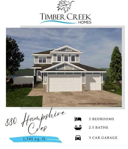Property Photo:  880 Hampshire Crescent NE  AB T1V 0E5 