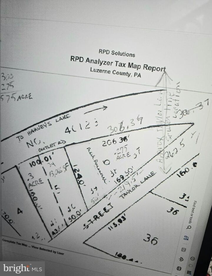 Property Photo: 00 Outlet Rd PA 18618