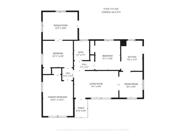 Property Photo:  710 W 17th Ave  GA 31015 
