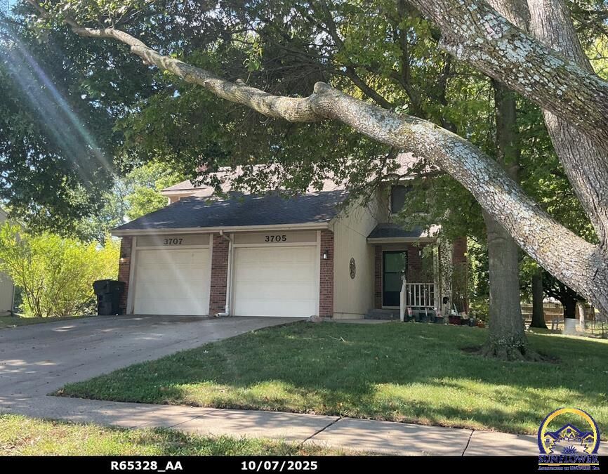 Property Photo:  3705-3707 SW Wood Valley Dr  KS 66610 