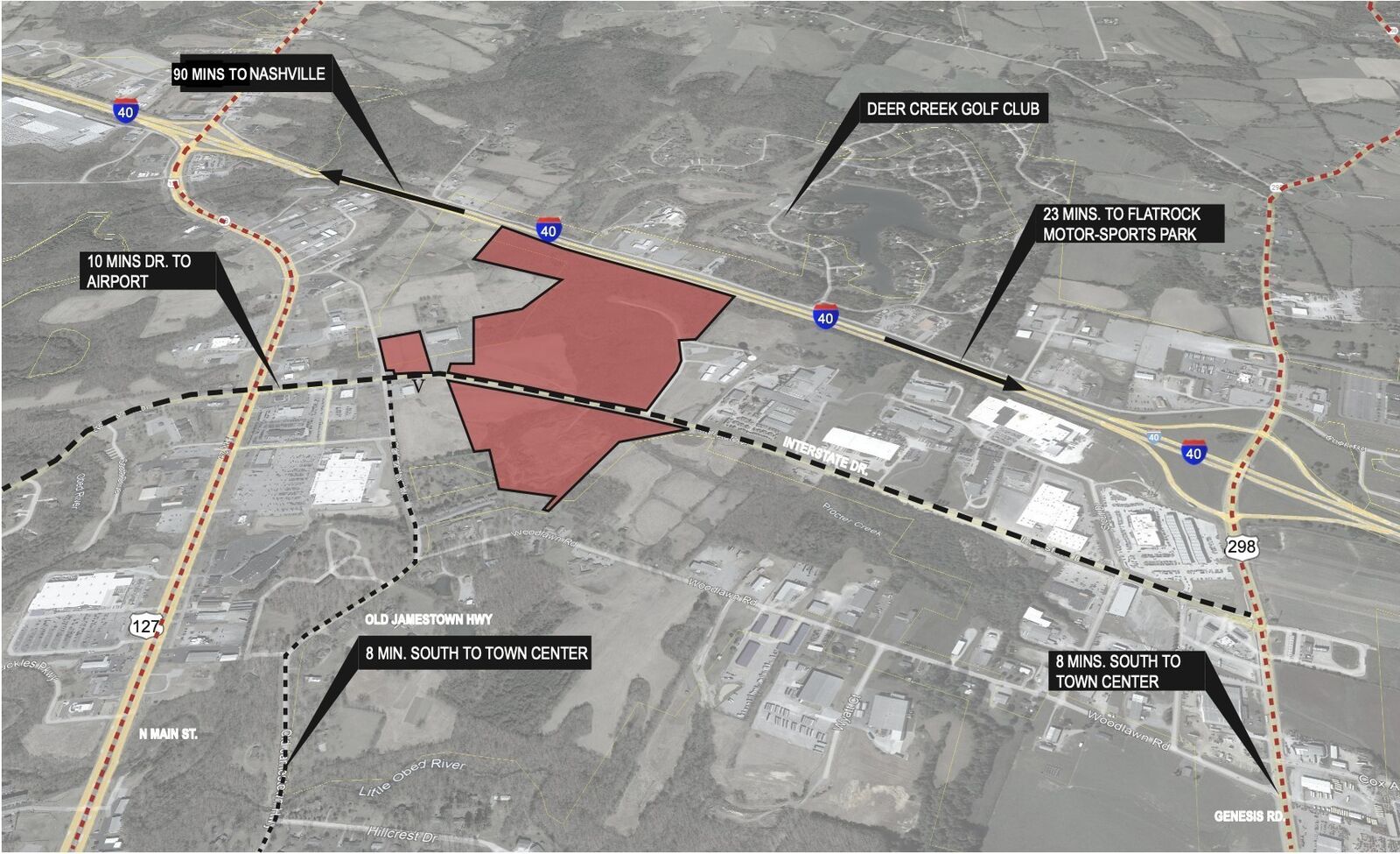 Property Photo: 0 Interstate Drive TN 38555