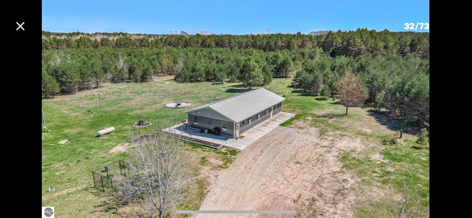 Property Photo:  6448 SW Gonyer Road  MI 49633 