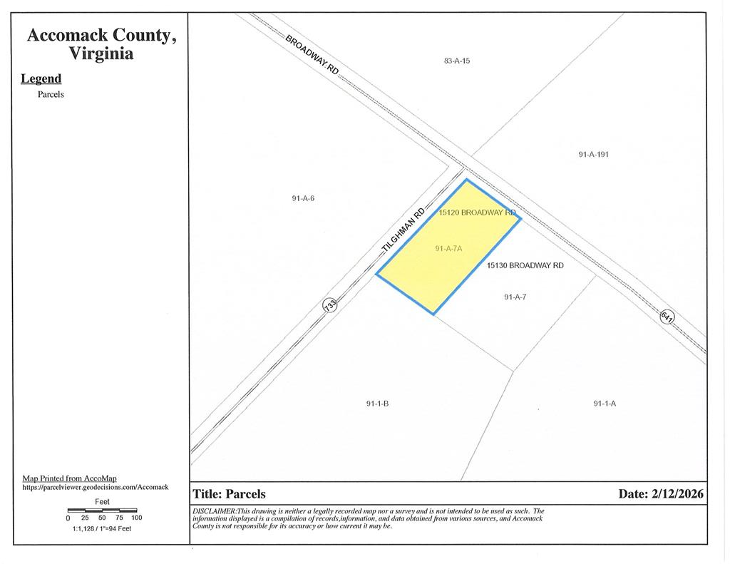 Property Photo:  15120 Broadway Rd  VA 23417 