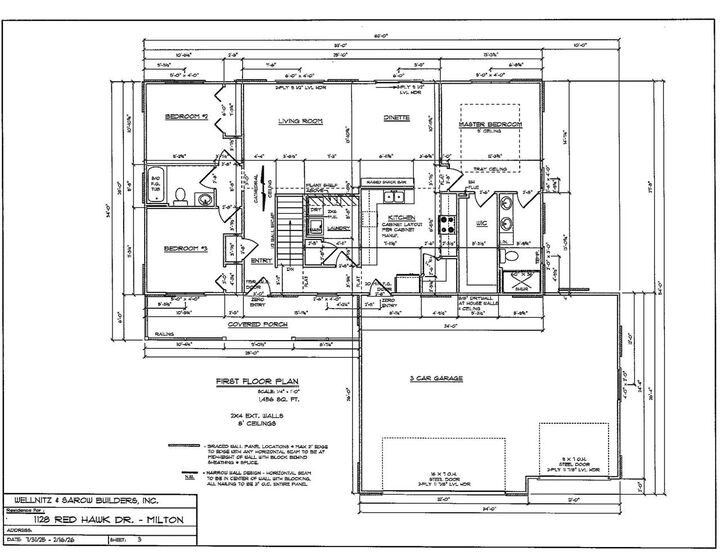 Property Photo:  1128 Red Hawk Drive  WI 53563 