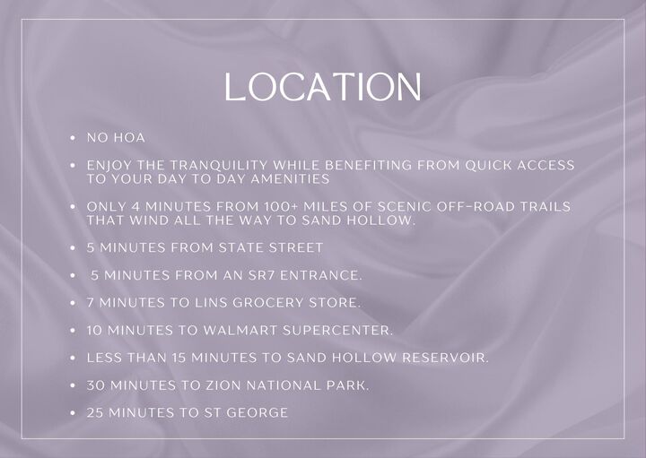 Property Photo: 237 S 950 W UT 84737