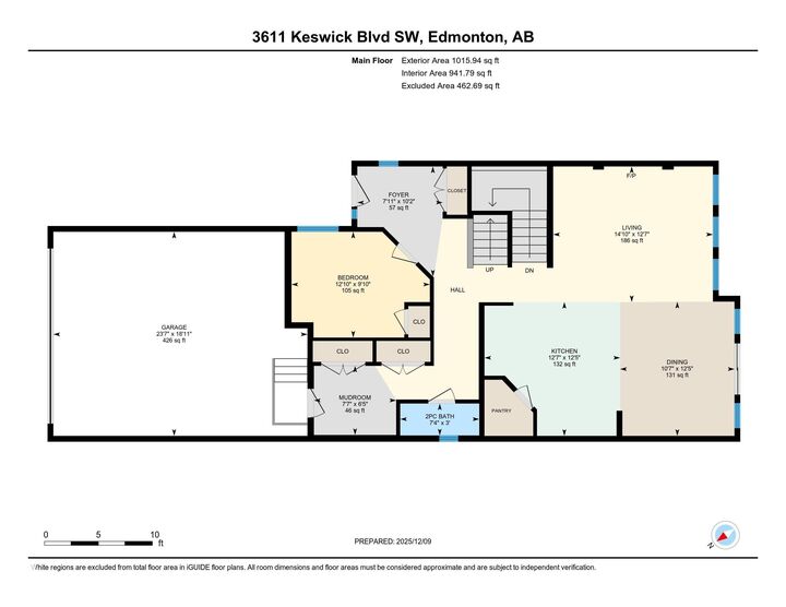 Property Photo:  3611 Keswick Boulevard SW  AB T6W 3S5 