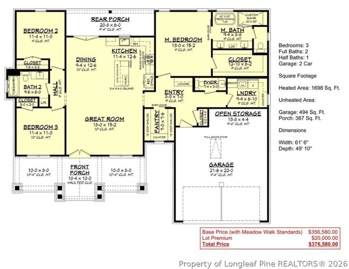 Property Photo: 1794 Fordham Drive NC 28304