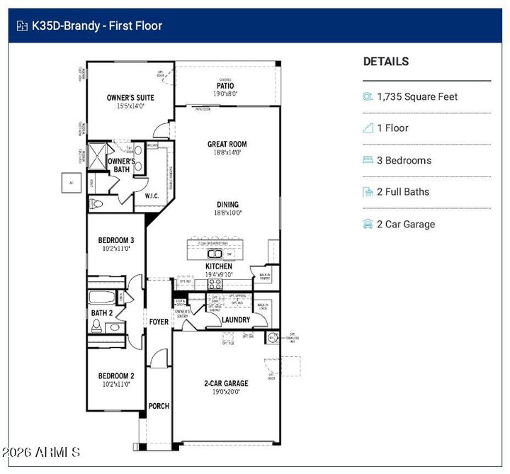 Property Photo: 2020 E Gordal Drive AZ 85140