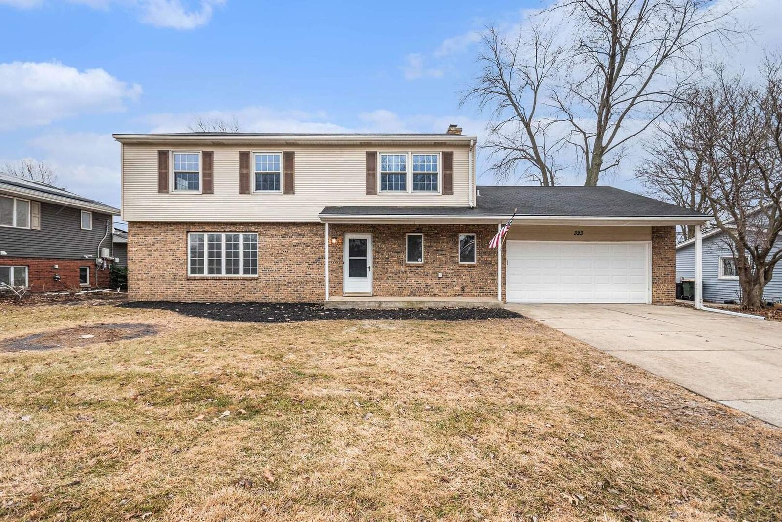 Property Photo:  323 Chicago Road  IL 60543 