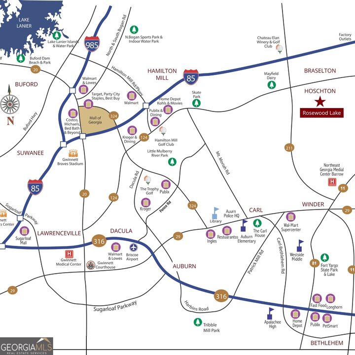 Property Photo:  144 Rose Lake Court  GA 30548 