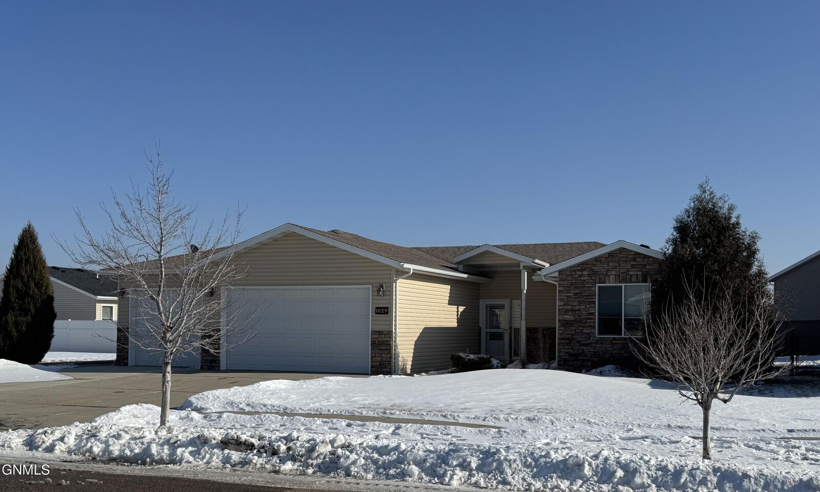 Property Photo: 1029 Calvert Drive NE ND 58503