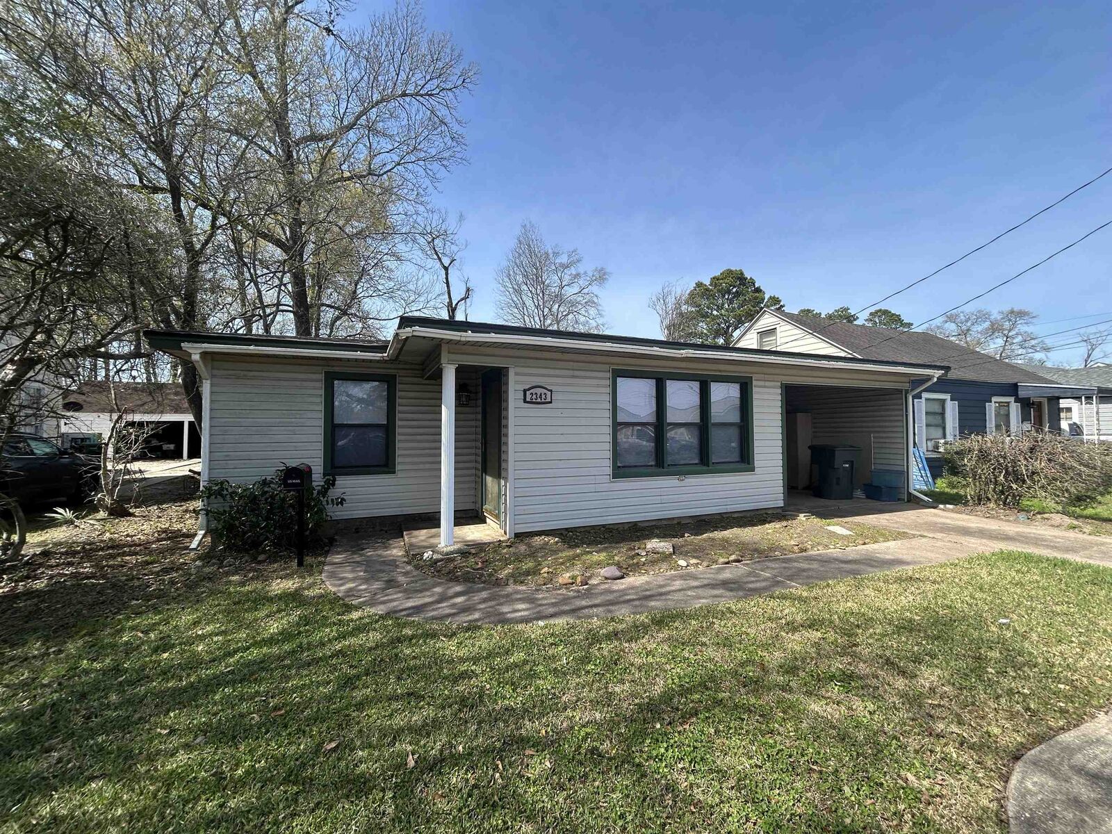 Property Photo:  2343 W Lucas Dr.  TX 77706 