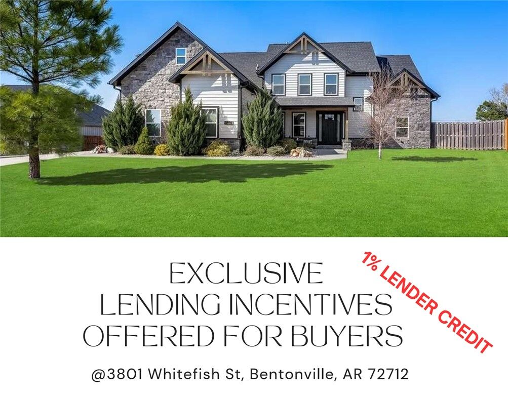 Property Photo: 3801 Whitefish Street AR 72712