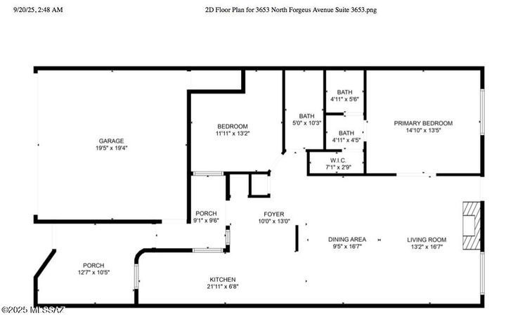 Property Photo:  3653 N Forgeus Avenue  AZ 85716 