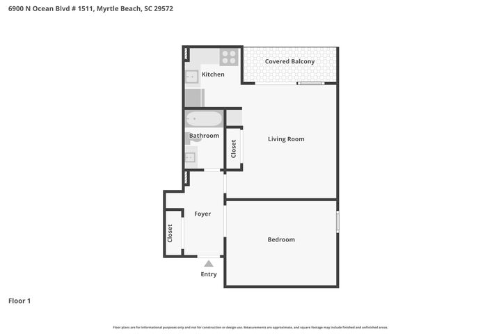 Property Photo:  6900 N Ocean Blvd. 1511  SC 29572 