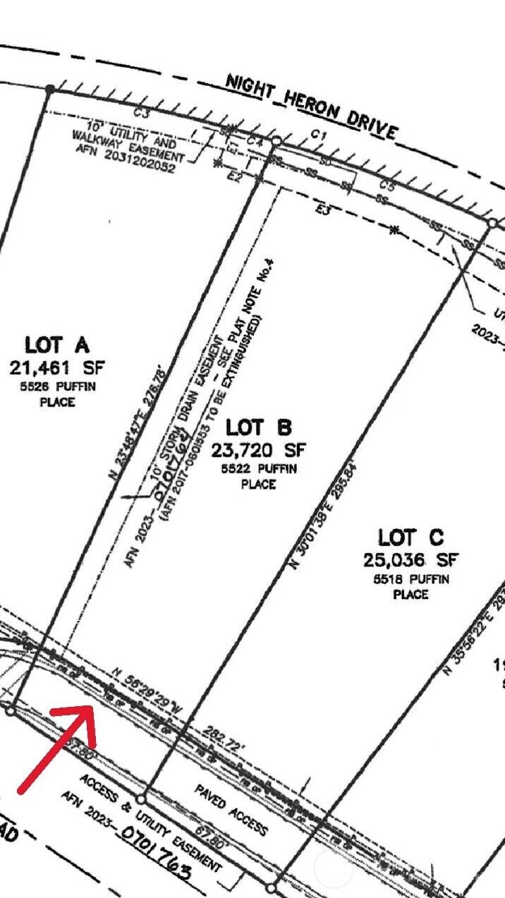 Property Photo:  5526  Puffin Place  WA 98230 