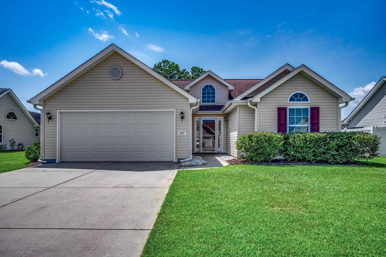 Property Photo:  617 Towhee Ct.  SC 29588 