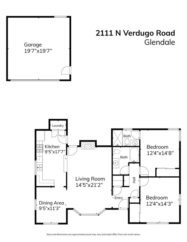 Property Photo:  2111 N Verdugo  CA 91208 