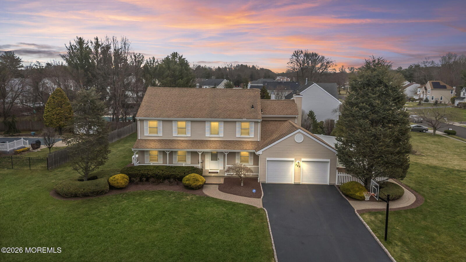 Property Photo:  323 Adams Court  NJ 07726 