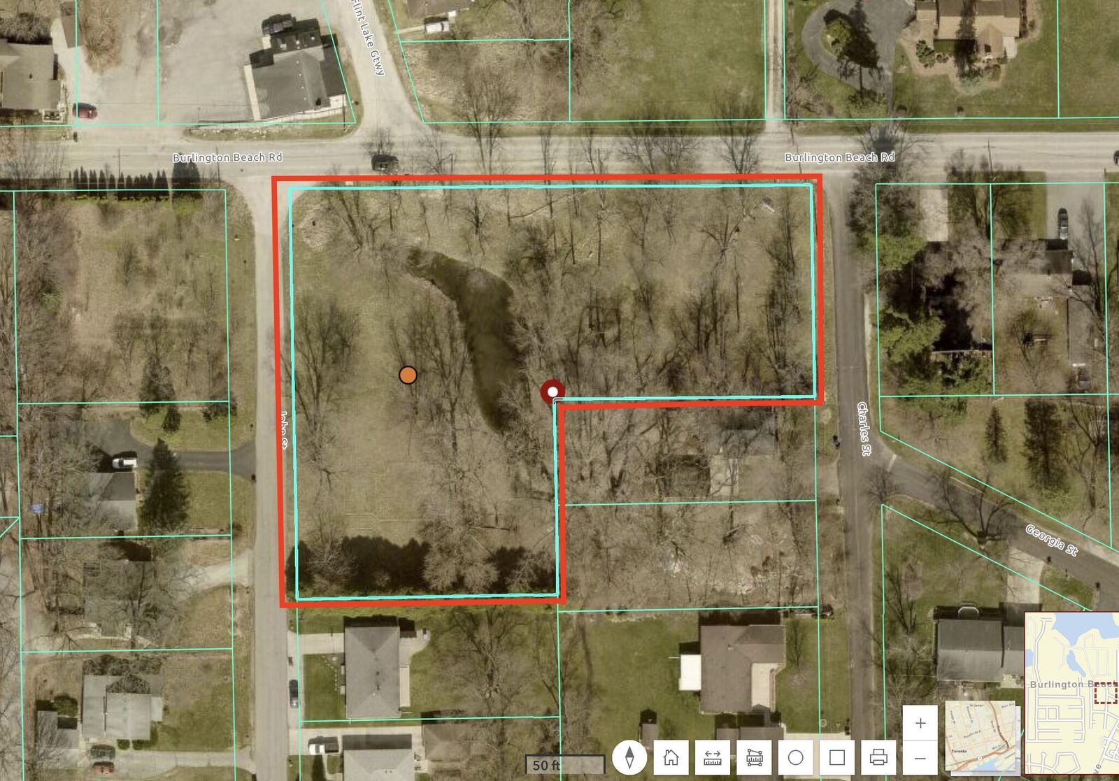 Property Photo:  0 Burlington Beach Road  IN 46383 