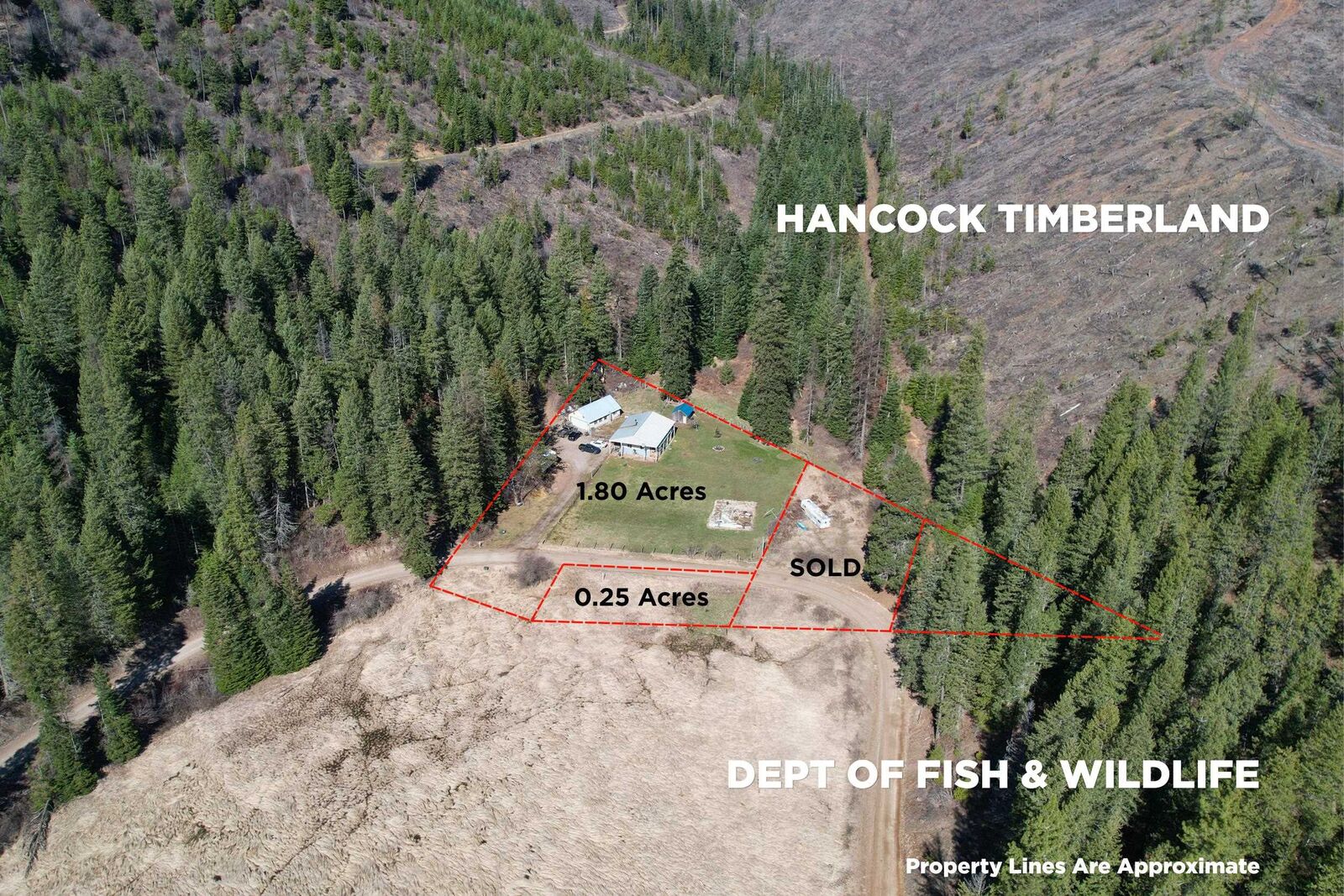 Property Photo:  4143 North Deer Lake Rd  WA 99148 