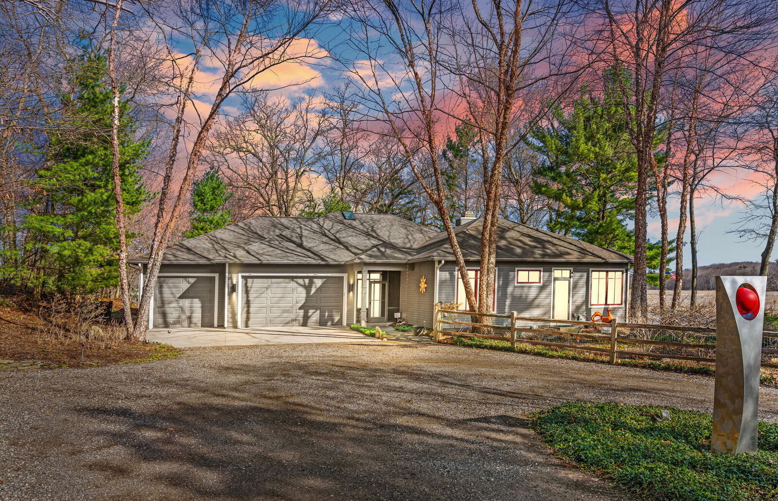 Property Photo:  6403 Riverside Road  MI 49408 