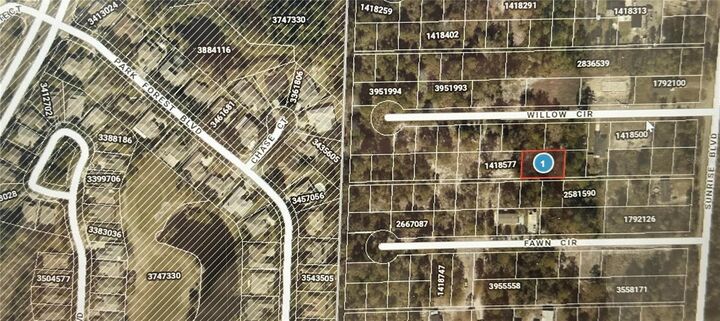 Property Photo:  Lots 121 &Amp 122 Park Forest Blvd  FL 32757 