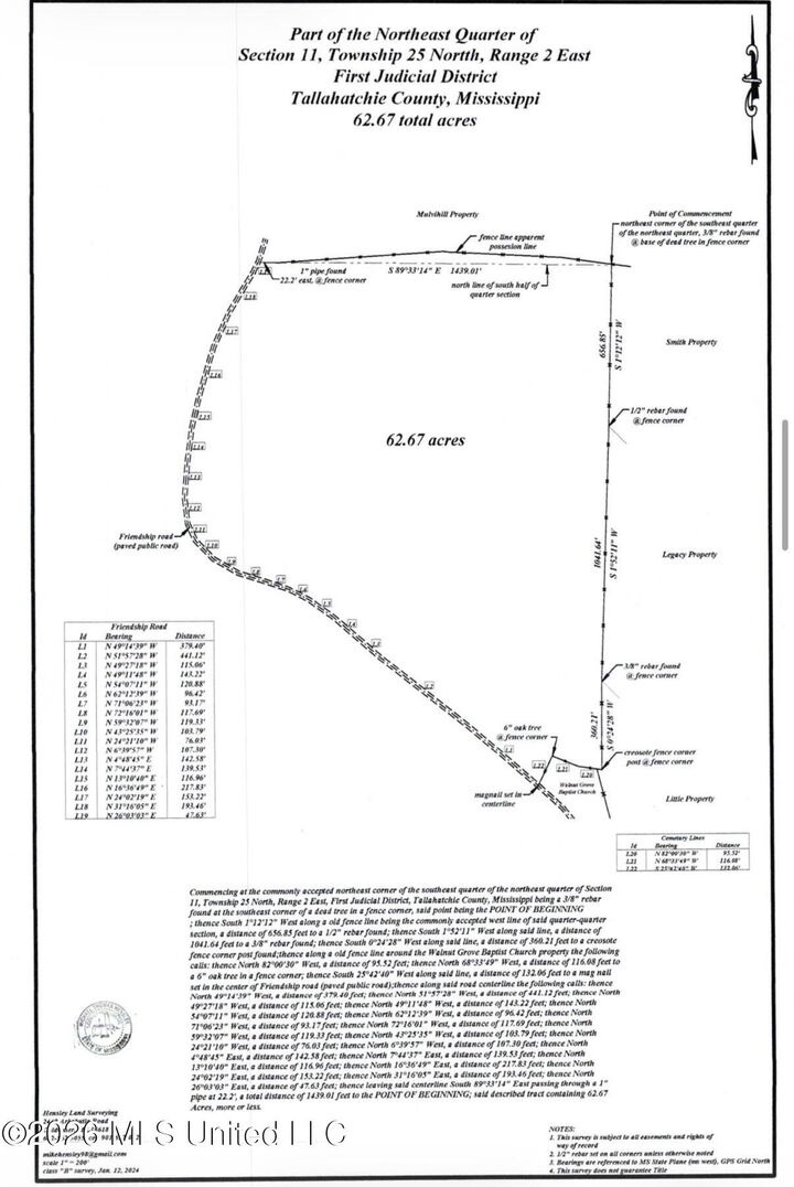 Property Photo: 1250 Friendship East Road MS 38921