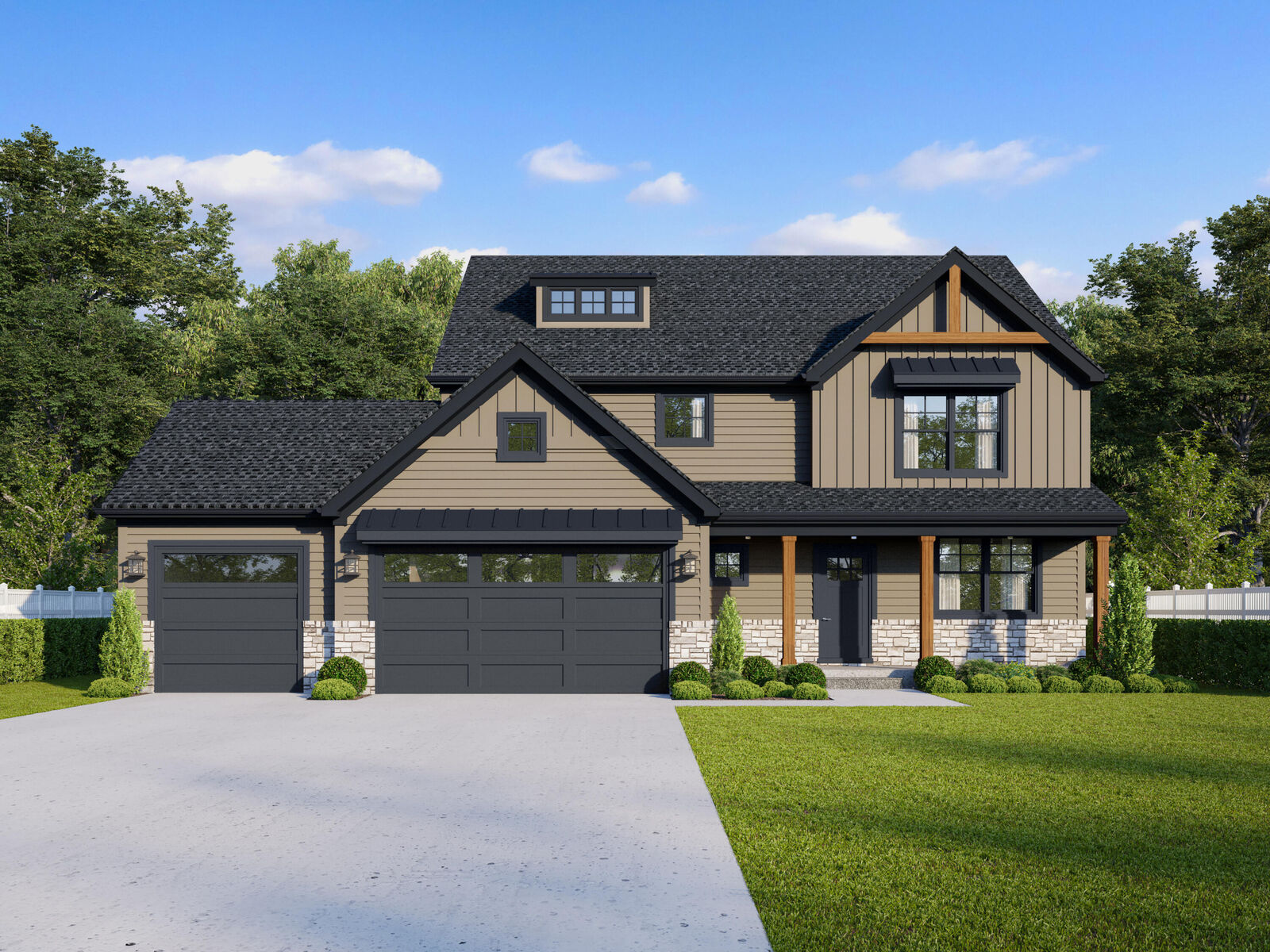 Property Photo:  708 Idlewild Lane  IN 46304 