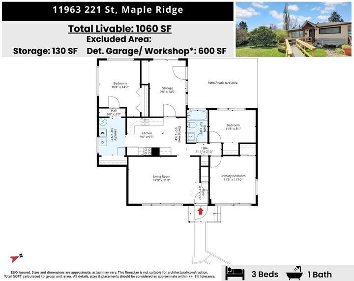 Property Photo:  11963 221 Street  BC V2X 5S9 