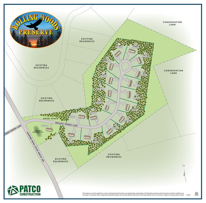 Property Photo:  Lot 15 Rolling Woods Lane  ME 04090 