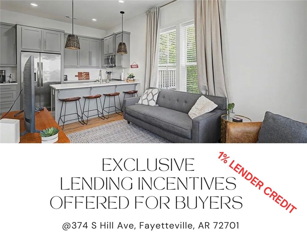 Property Photo:  374 S Hill Avenue  AR 72701 