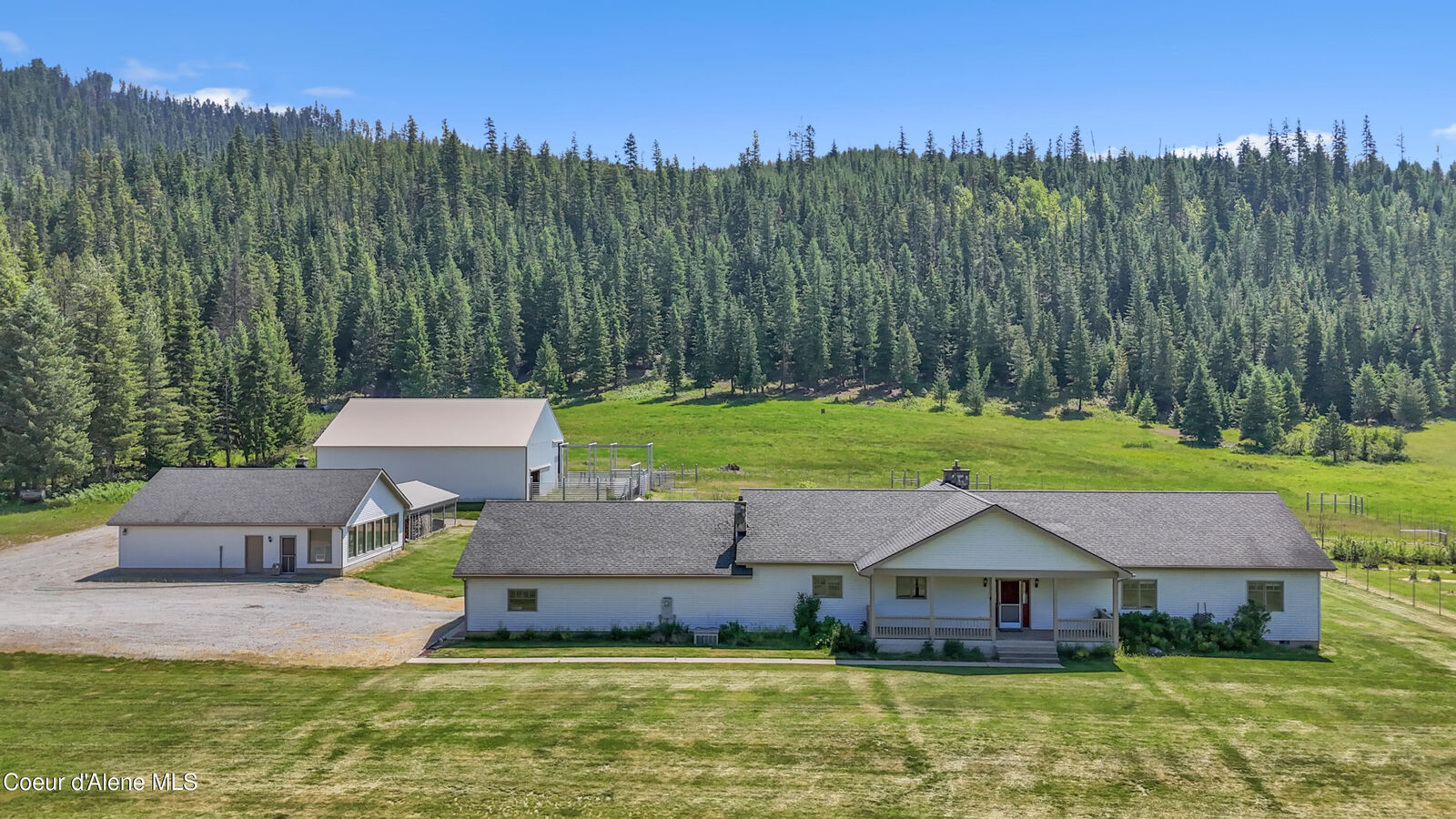 Property Photo:  828 W Fork Eagle Creek Rd  ID 83873 