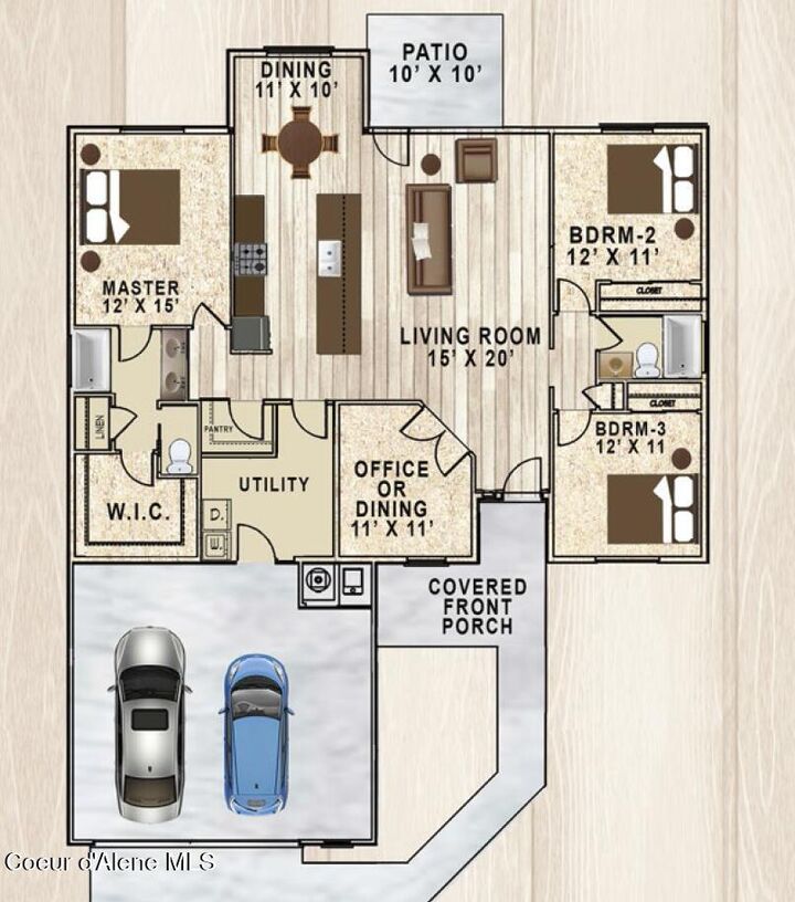 Property Photo:  Lt 7 Blk 3 E Valley St S  ID 83822 